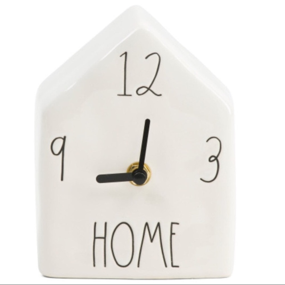 Rae Dunn ‘HOME’ Clock, NWOT